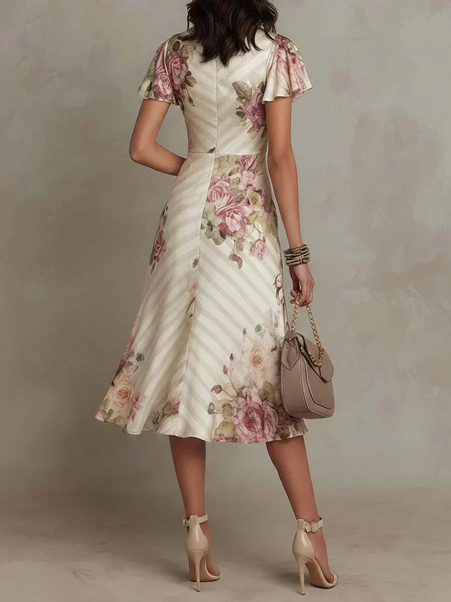 Alba Floral Midi Dress
