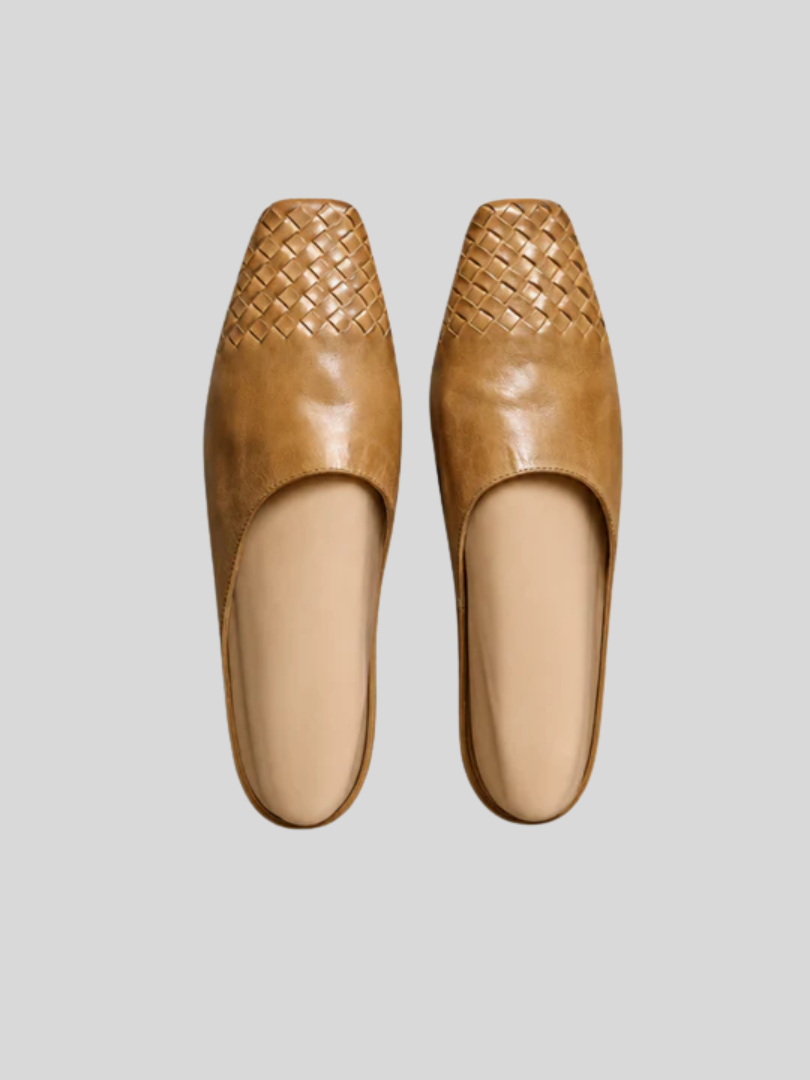 Helma Leather Mules