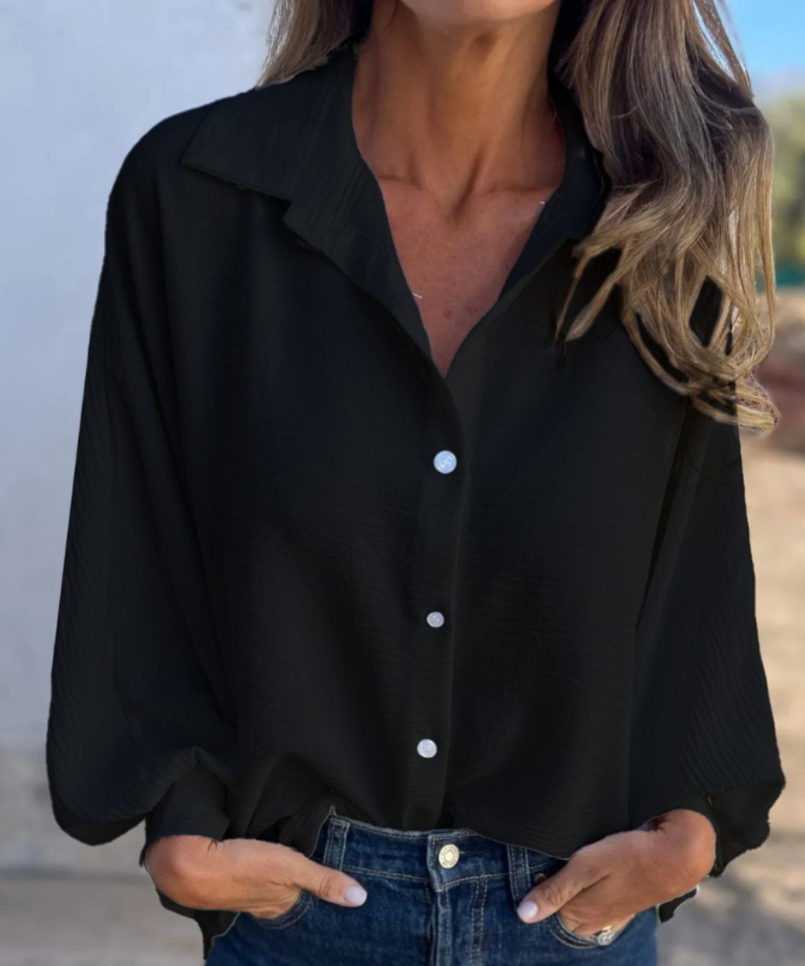 Laurel | Elegant Button Blouse