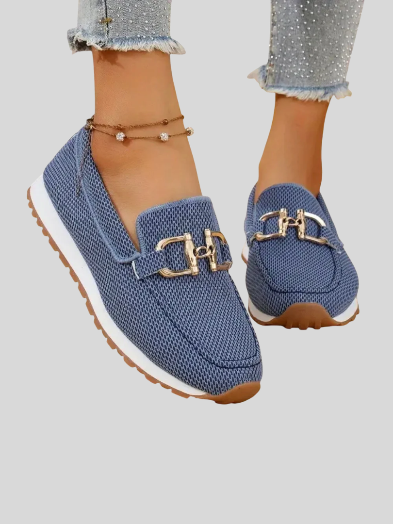 Horsebit Comfort Leather Loafers