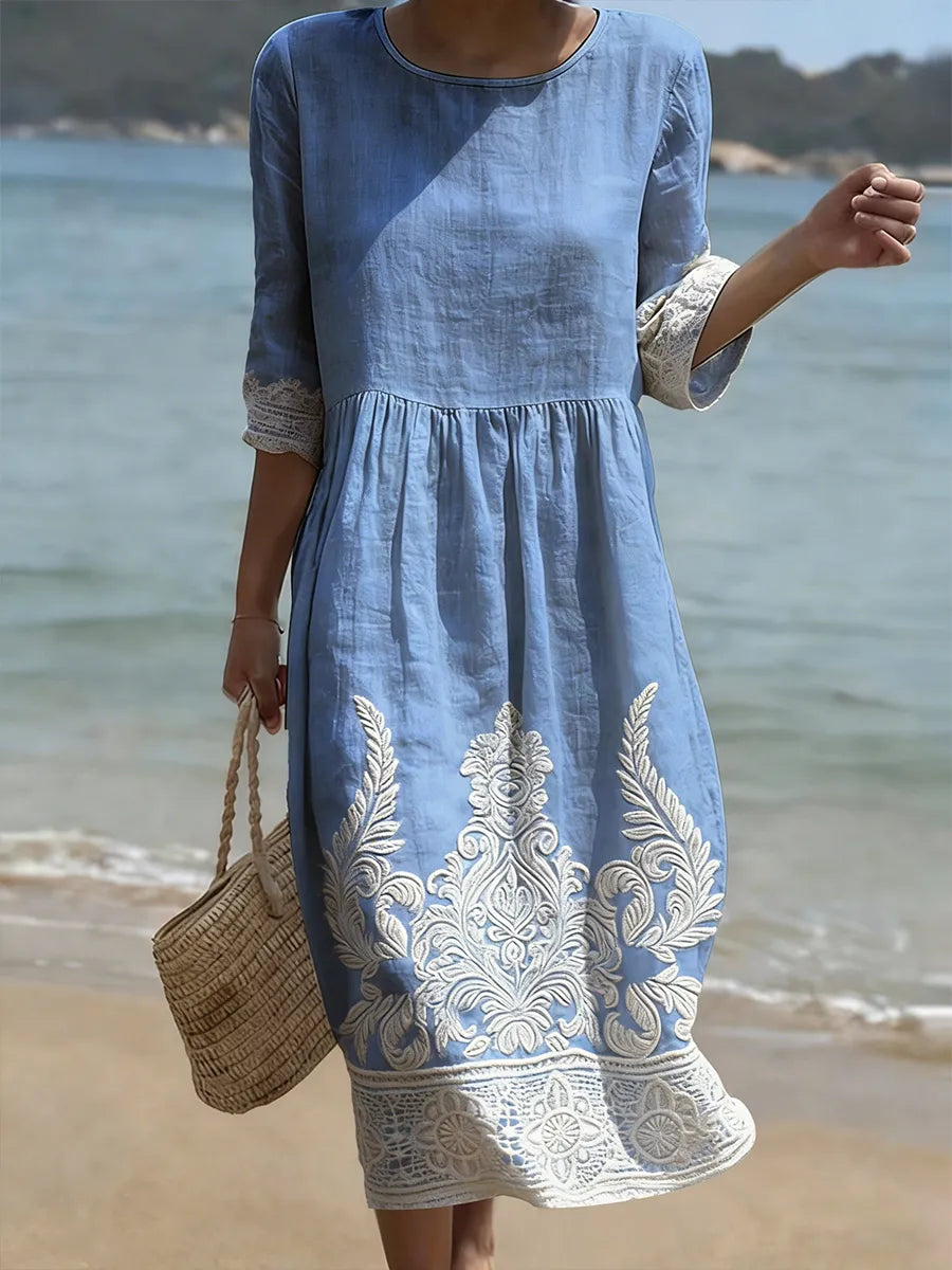 Klervi | Floral Dress