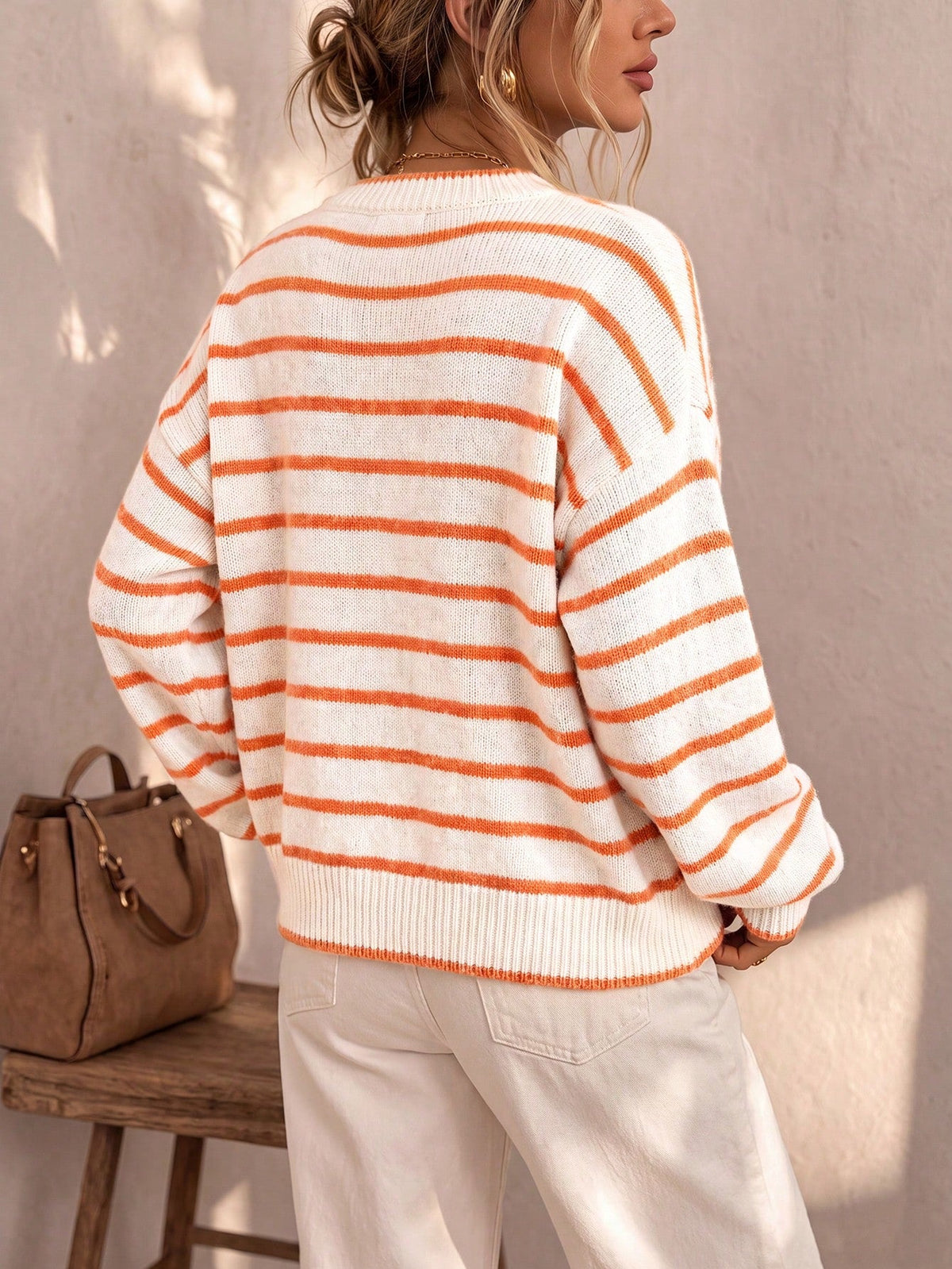 Mabel Striped Knit Cardigan