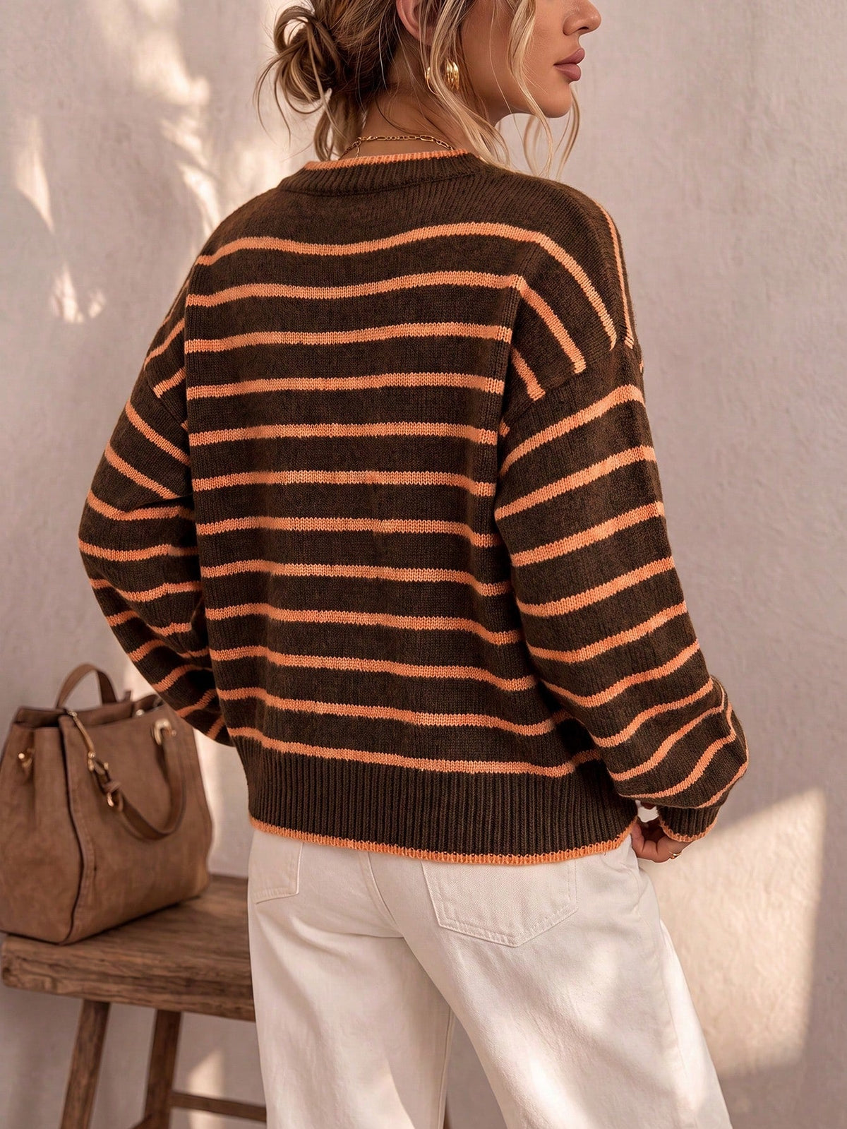 Mabel Striped Knit Cardigan