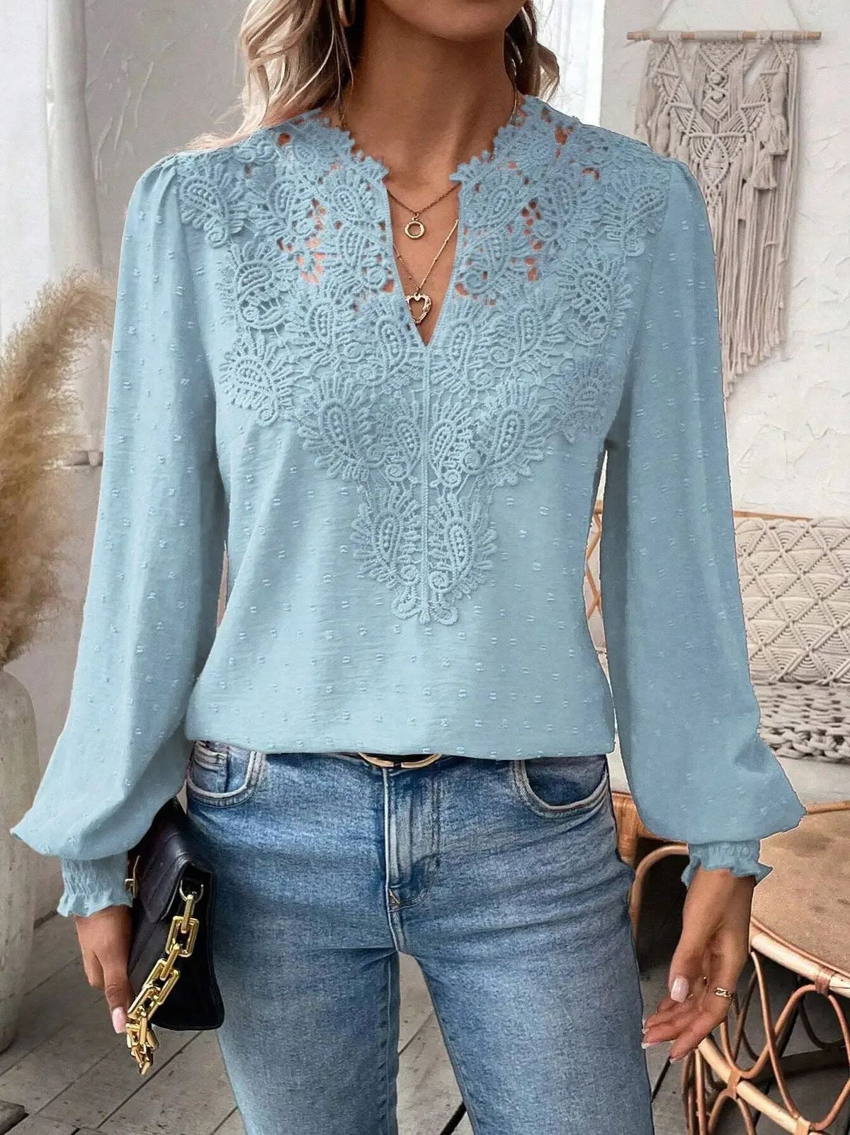 Lace | Casual Women's Blouse