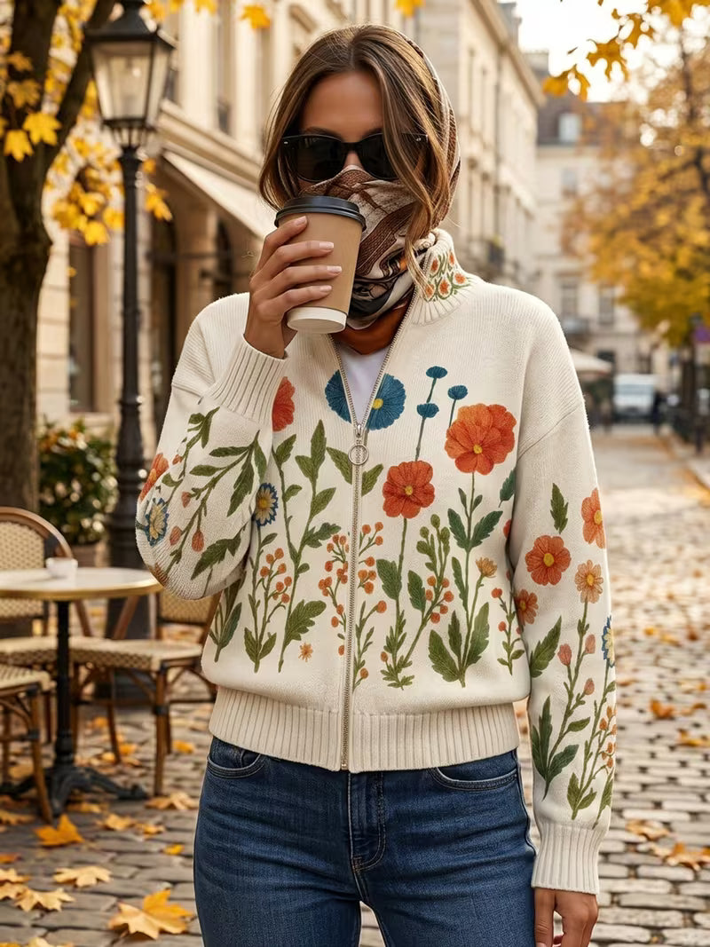 Wrenna Wildflower Meadow Cardigan