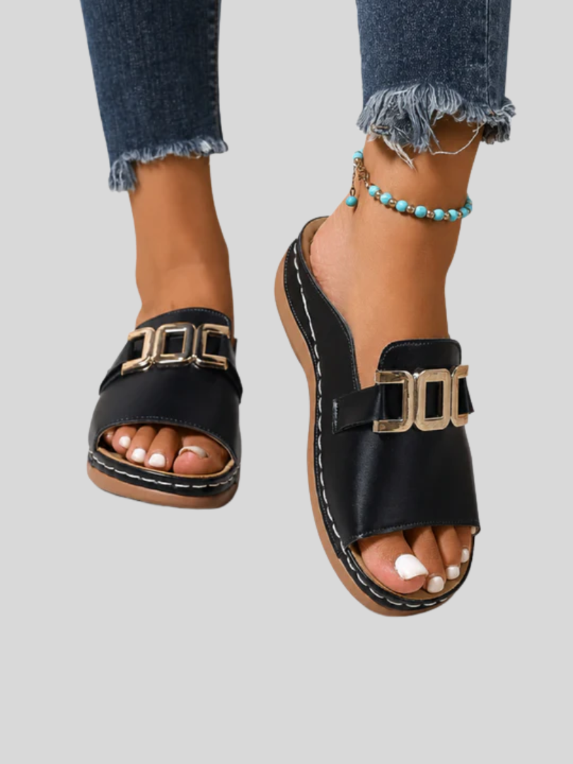 Adele Orthopedic Wedge Sandals