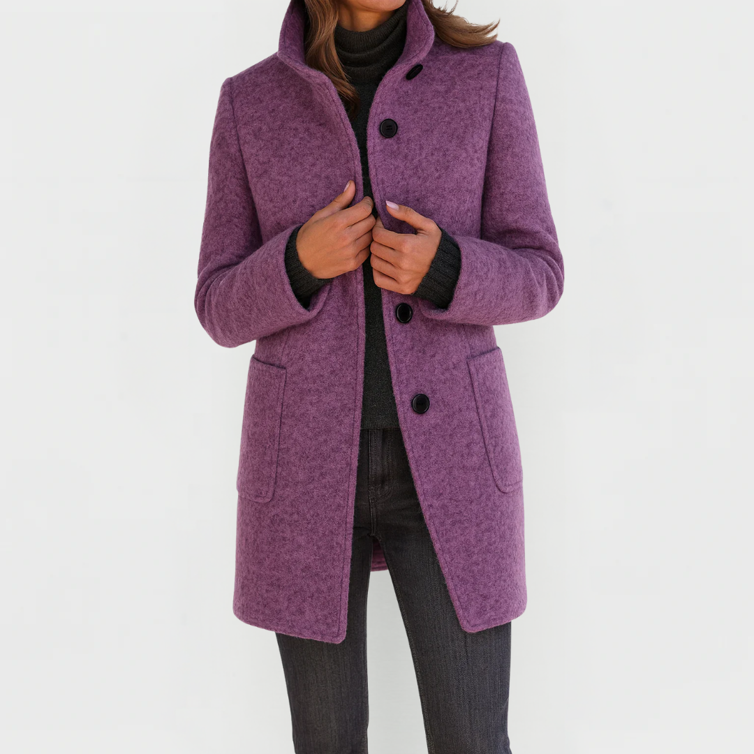 Éléonore Midi Wool Coat
