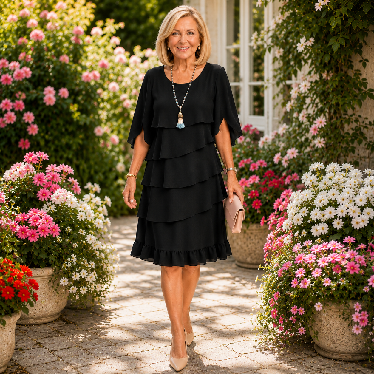 Patricia Elegant Ruffle Dress