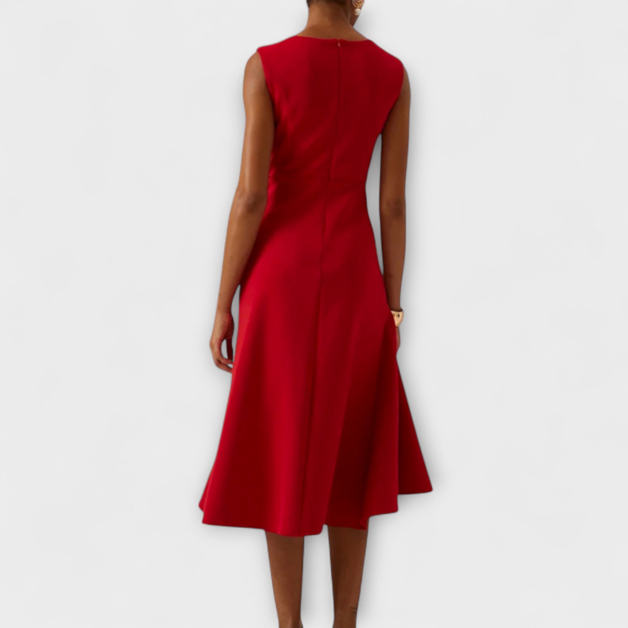 Nora | Draped Asymmetric Midi