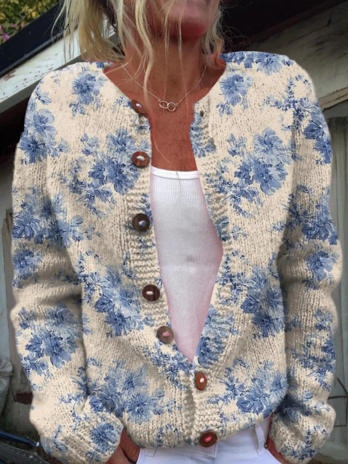 Daysie Vintage Knit Cardigan
