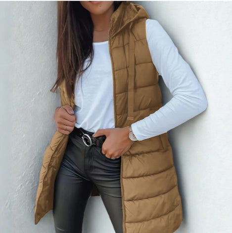 Rain Sleeveless Puffer Vest