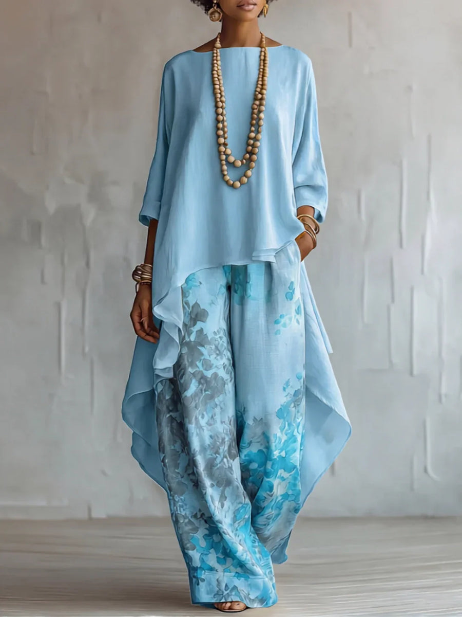 Geneva Asymmetrical Floral Set