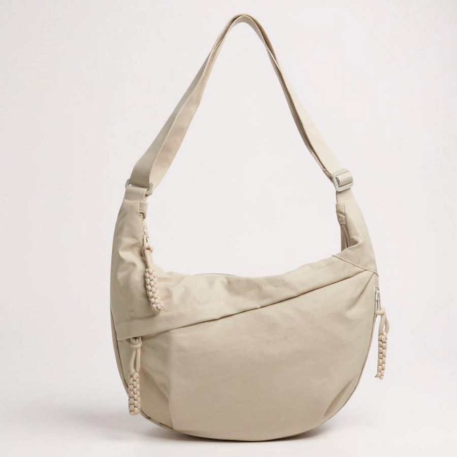 Elena Beige Shoulder Bag