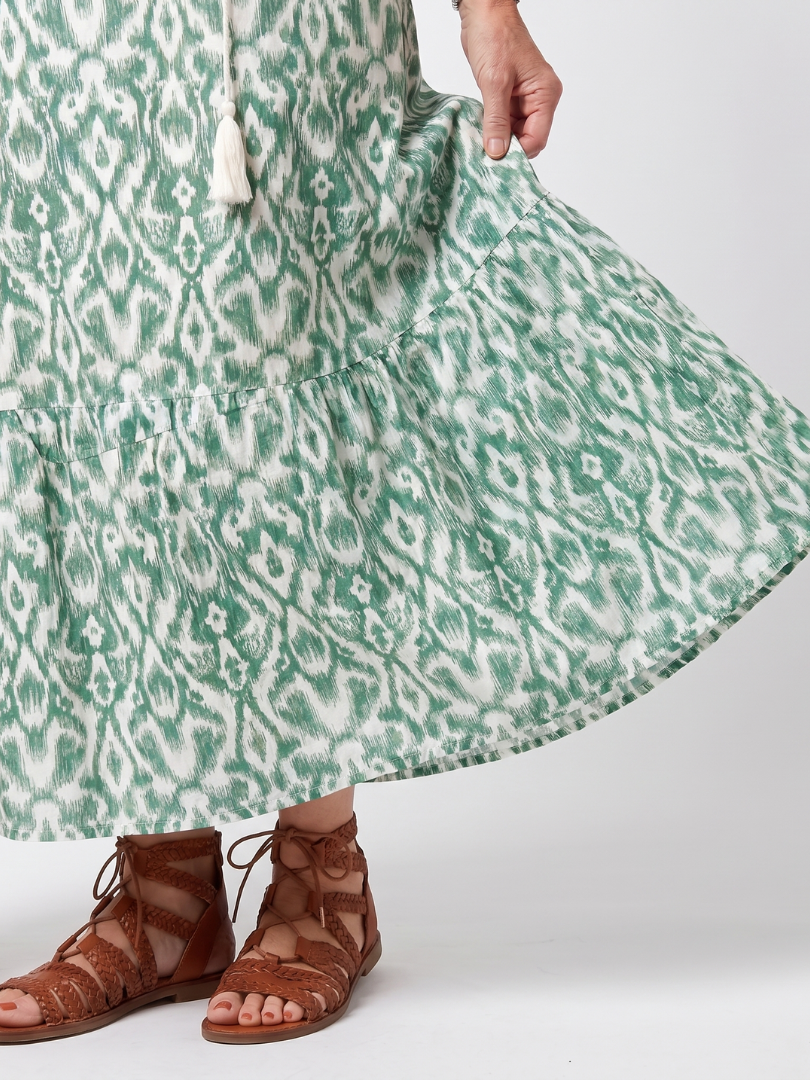 Ilara Tassel Midi Dress