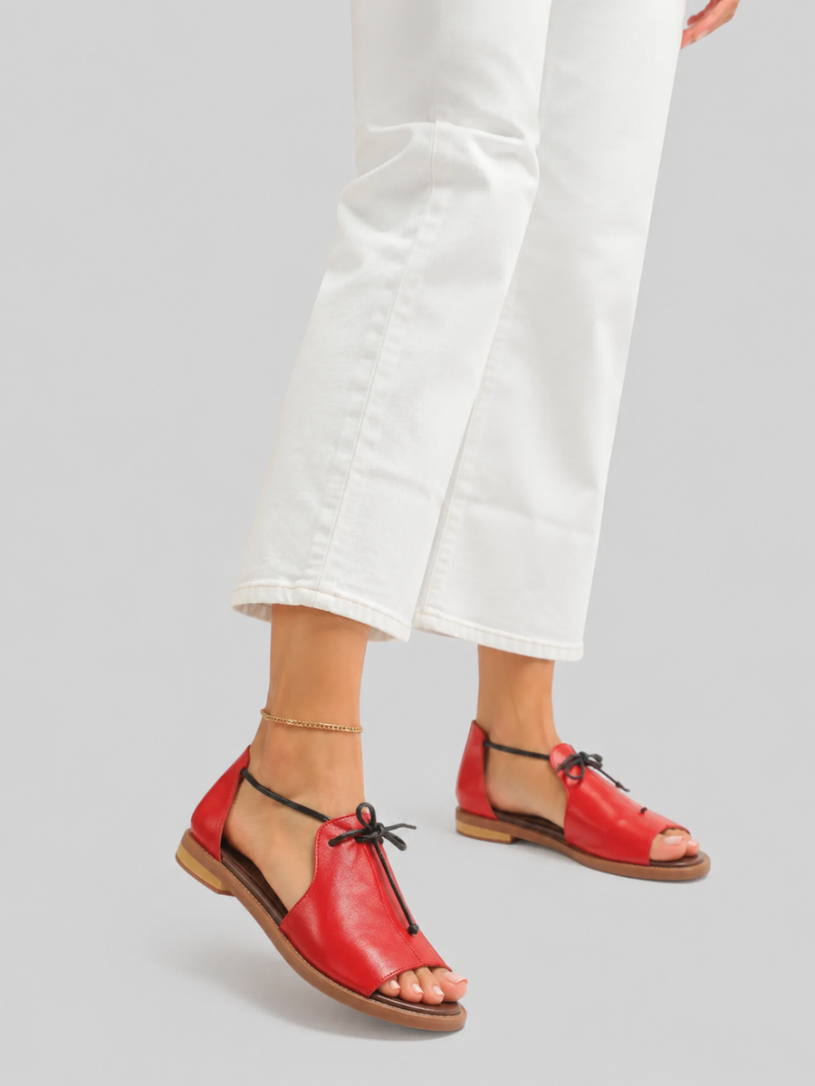 Olivia Leather Summer Sandals