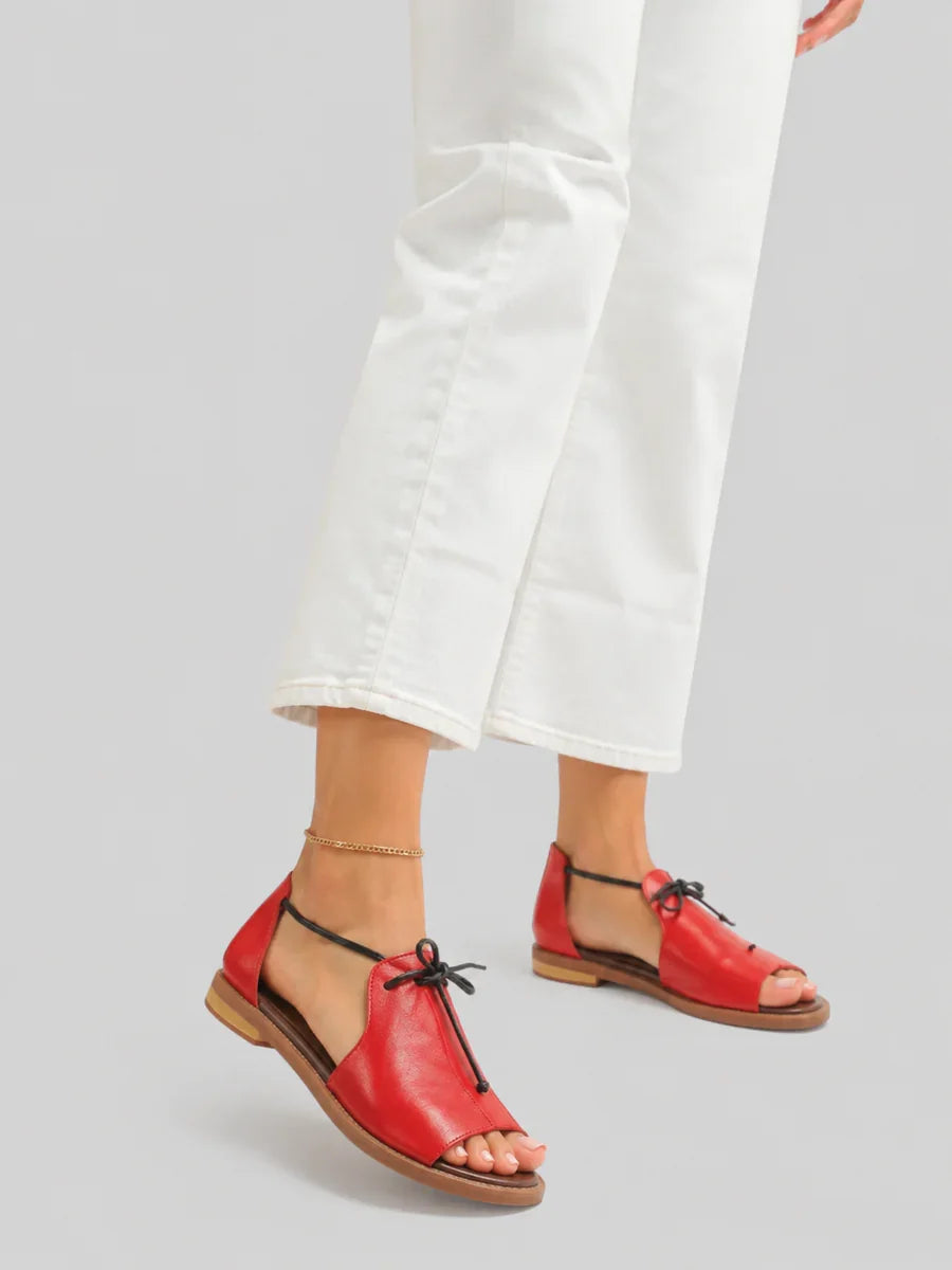 Lilliana Strap Leather Sandals