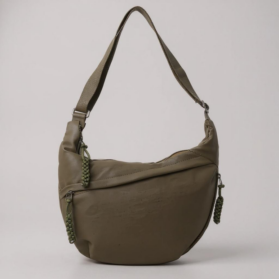 Viola Olive Green Shoulder Bag