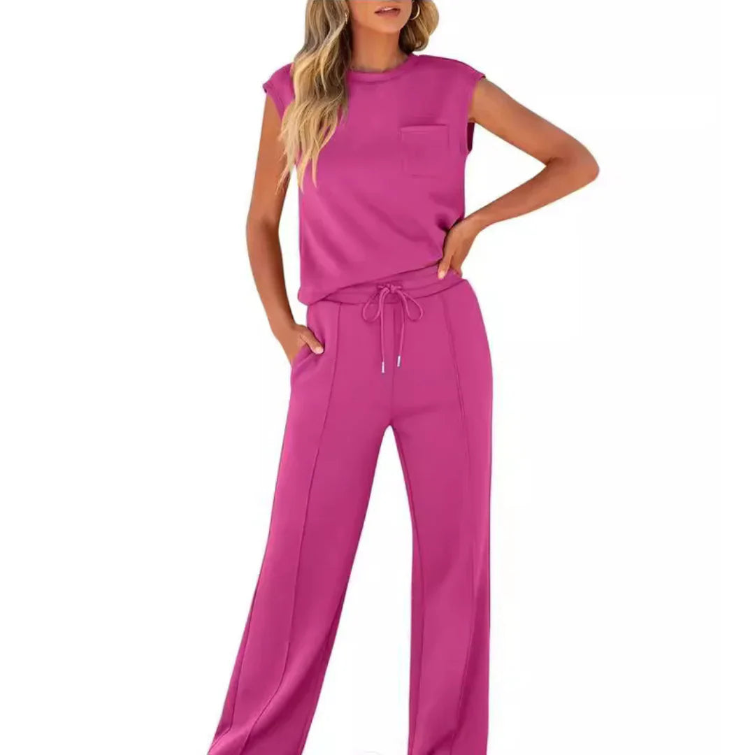 KAIYA™ – Casual Summer Lounge Co-Ord