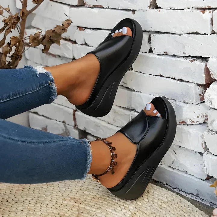 Eliza Orthopedic Wedge Sandals