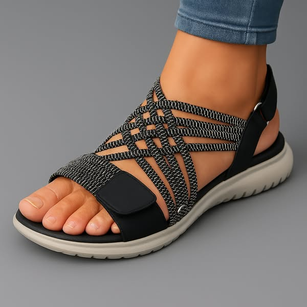 Bridget Woven Comfort Sandals