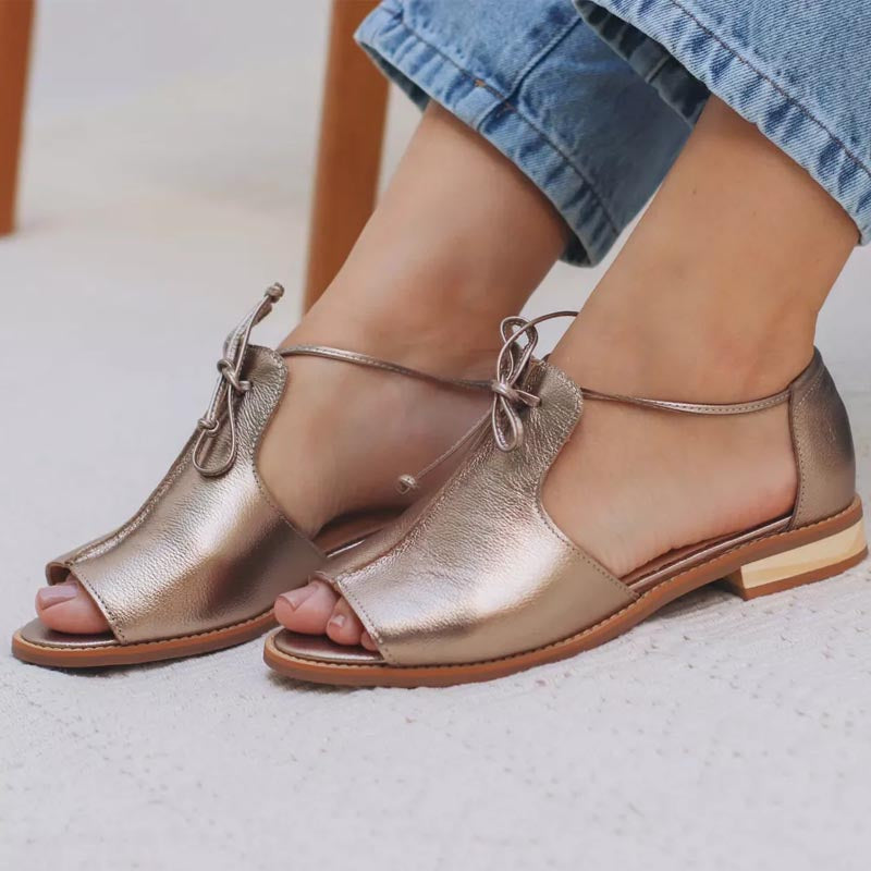 Lilliana Strap Leather Sandals