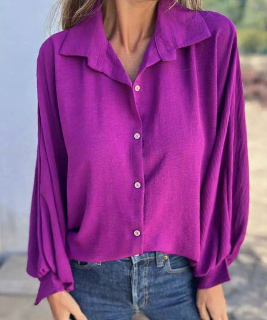Laurel | Elegant Button Blouse