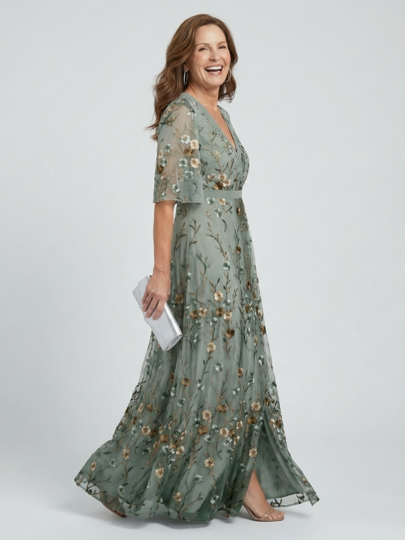 Athena | Halter Bloom Flow Maxi Dress