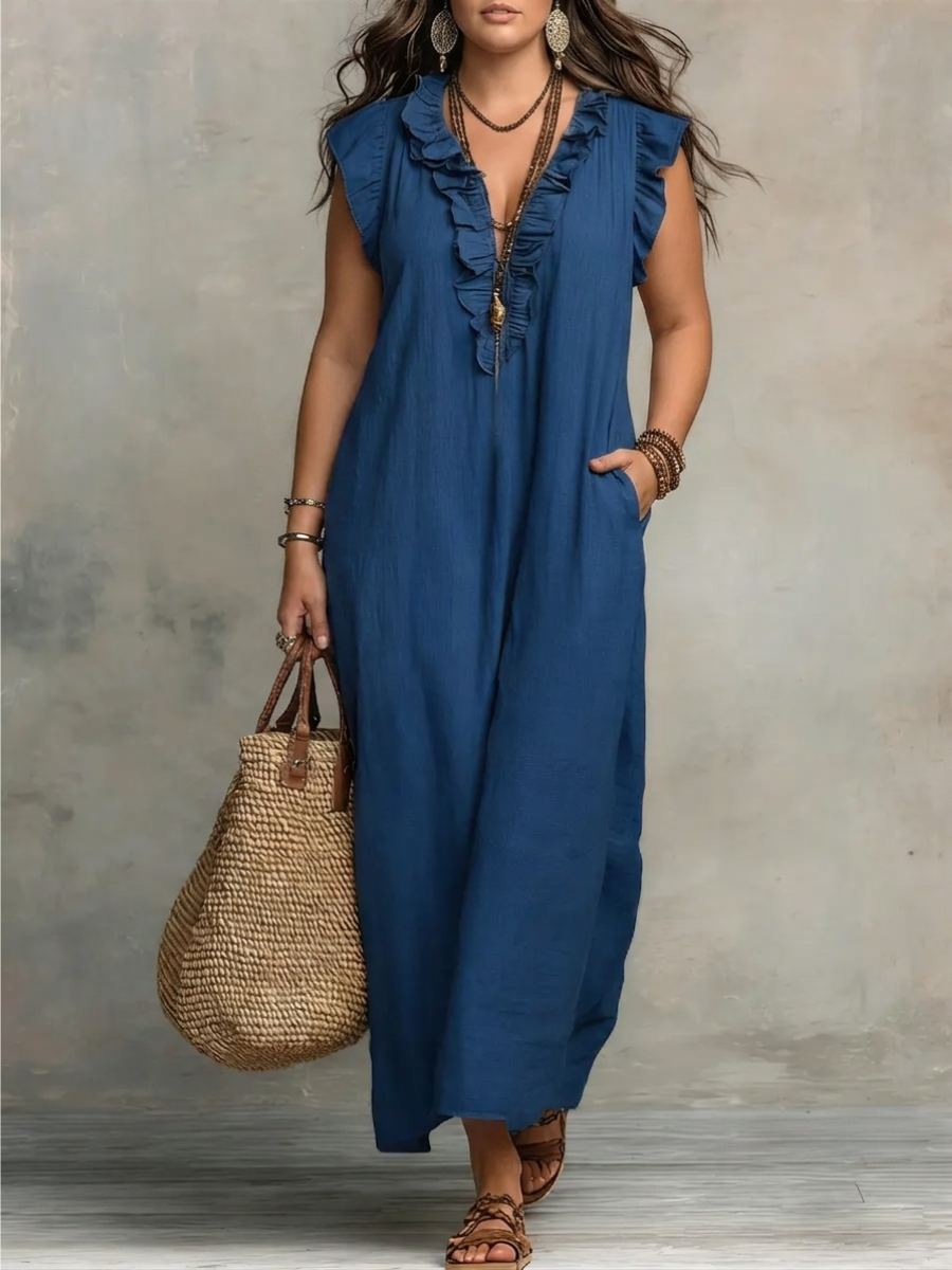 Camellia Summer Maxi Dress