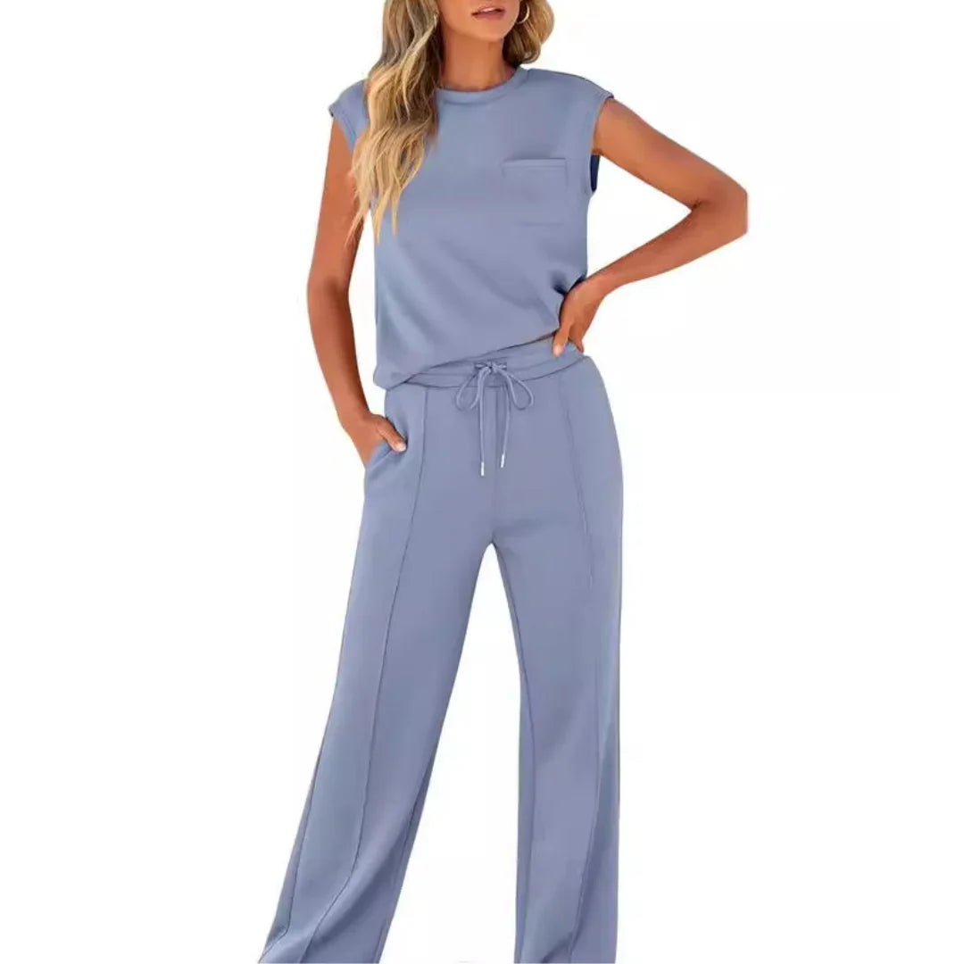 KAIYA™ – Casual Summer Lounge Co-Ord