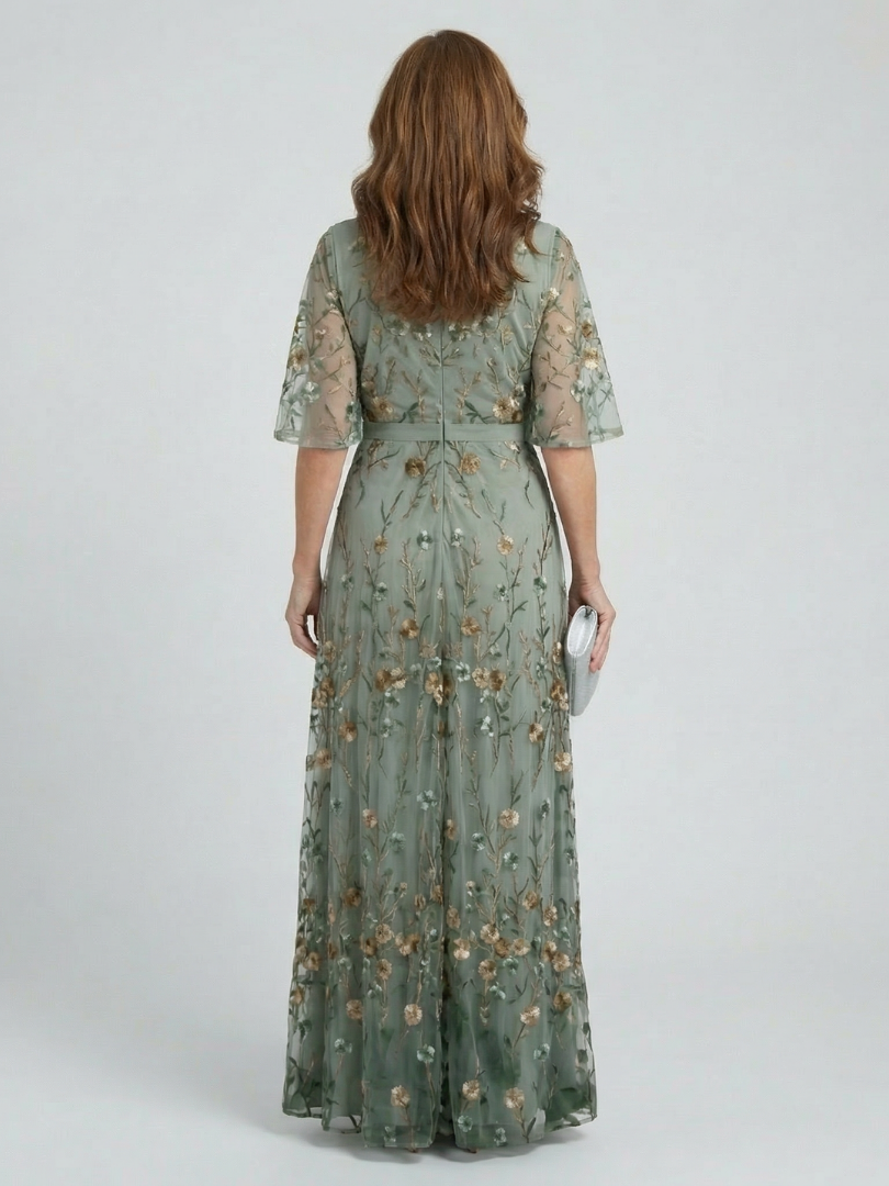 Athena | Halter Bloom Flow Maxi Dress