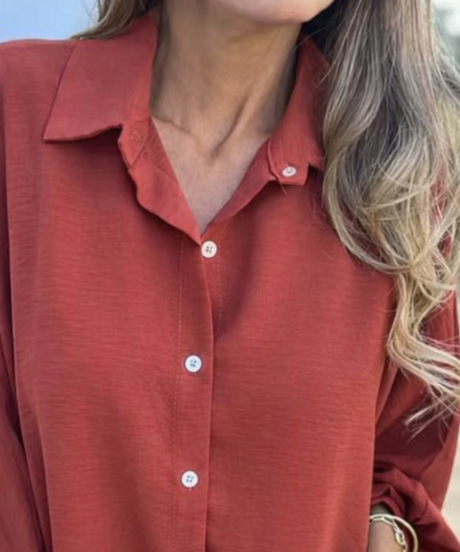 Laurel | Elegant Button Blouse