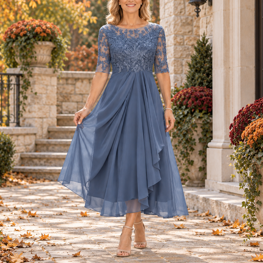 Mariah Lace Midi Dress