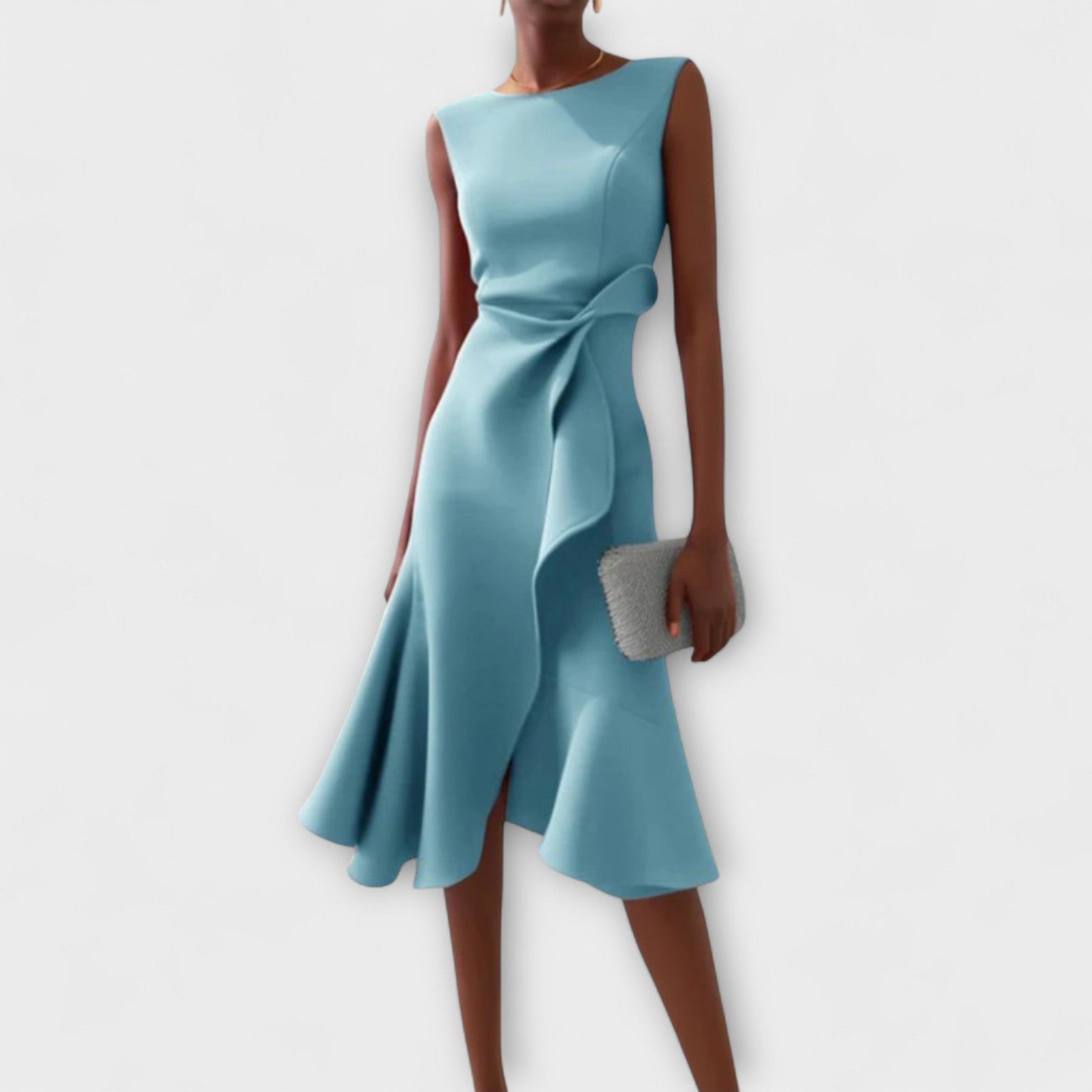 Nora | Draped Asymmetric Midi