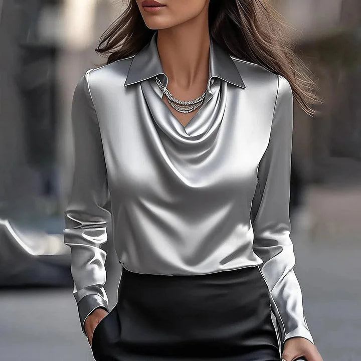 Glyn | Elegant Satin Blouse