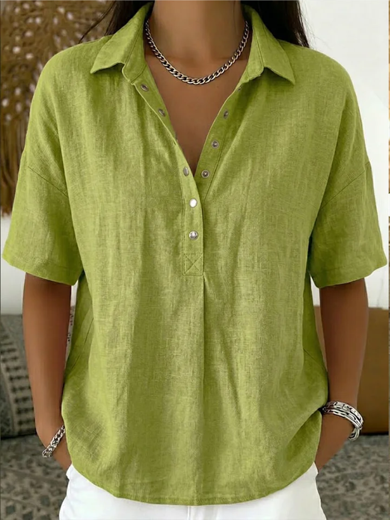 Margot | The Relaxed Collar Blouse