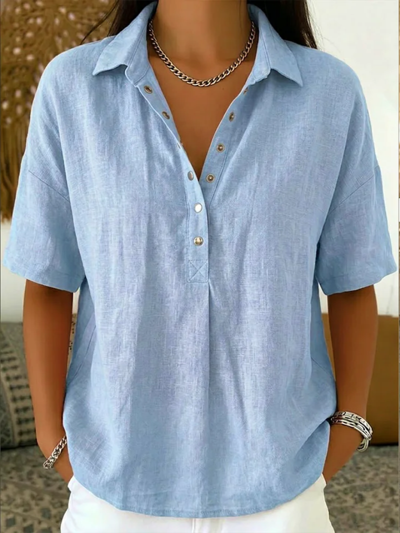 Margot | The Relaxed Collar Blouse