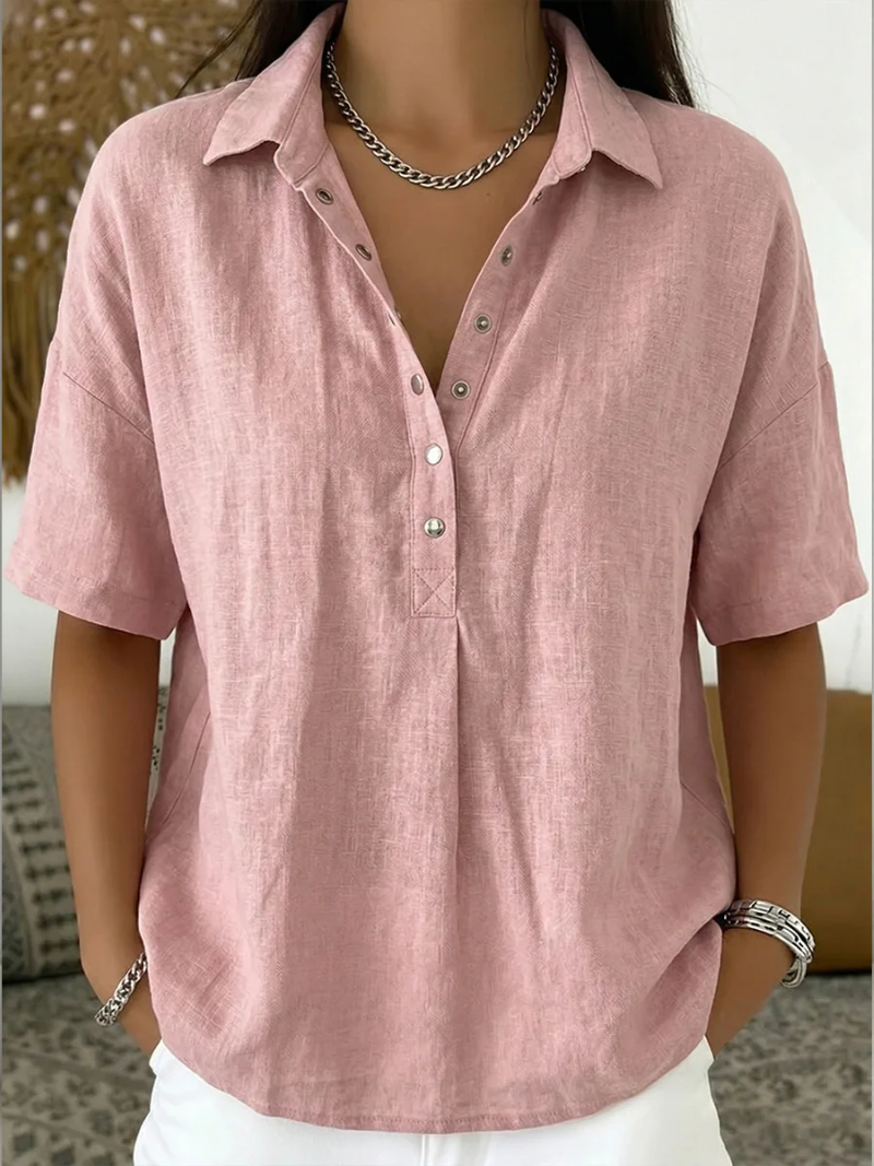 Margot | The Relaxed Collar Blouse