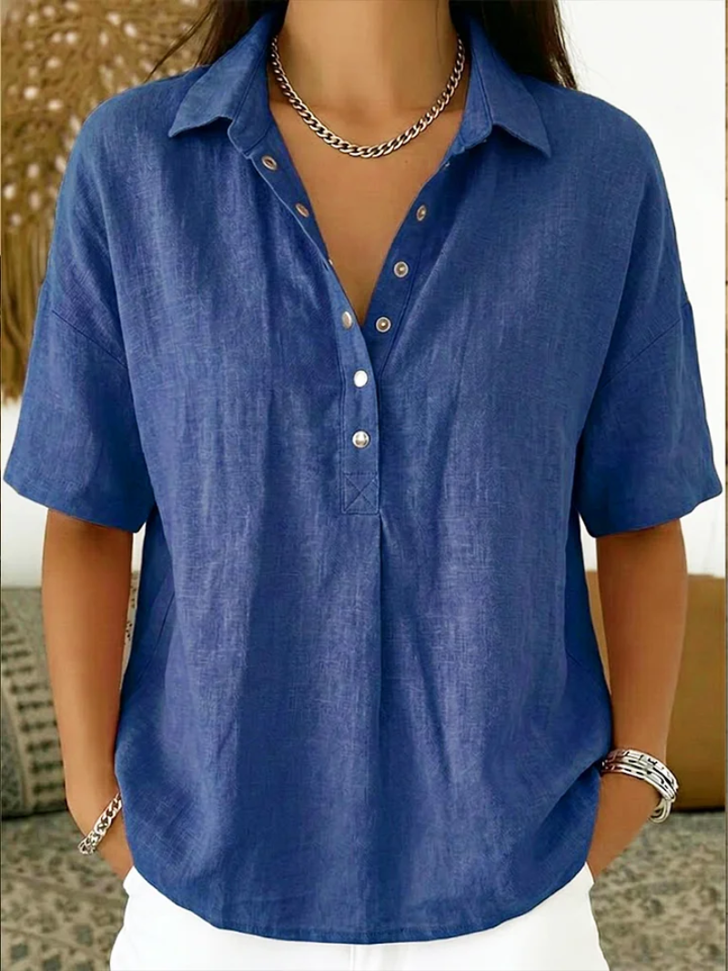 Margot | The Relaxed Collar Blouse