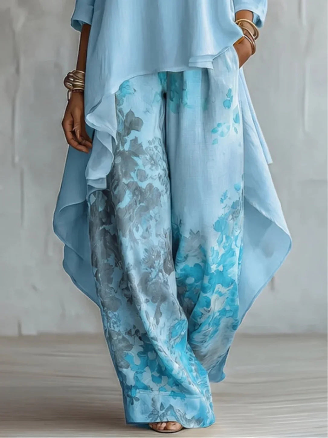 Geneva Asymmetrical Floral Set