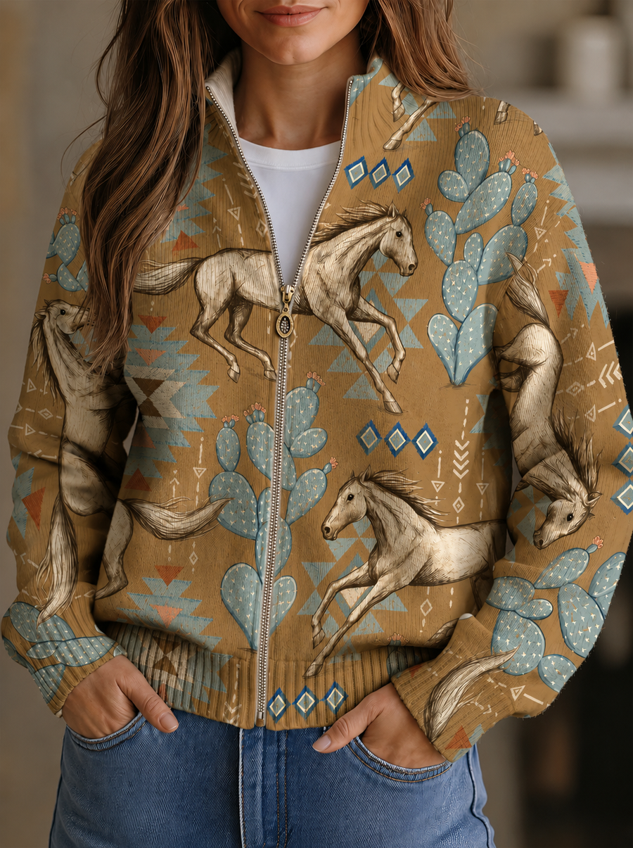 Perpetua Desert Cactus Cardigan