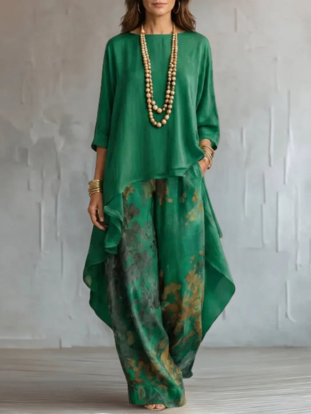 Geneva Asymmetrical Floral Set