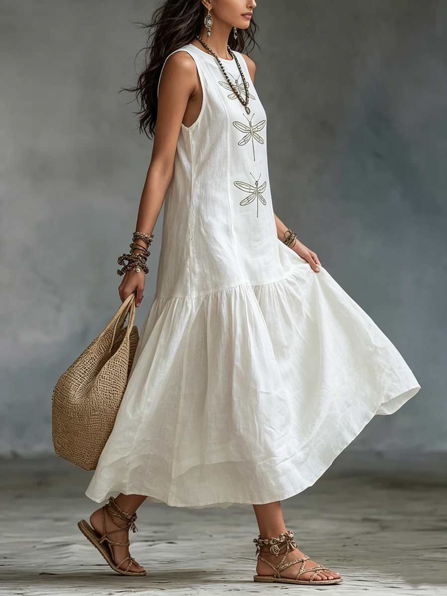 Geneva Sleeveless Maxi Dress