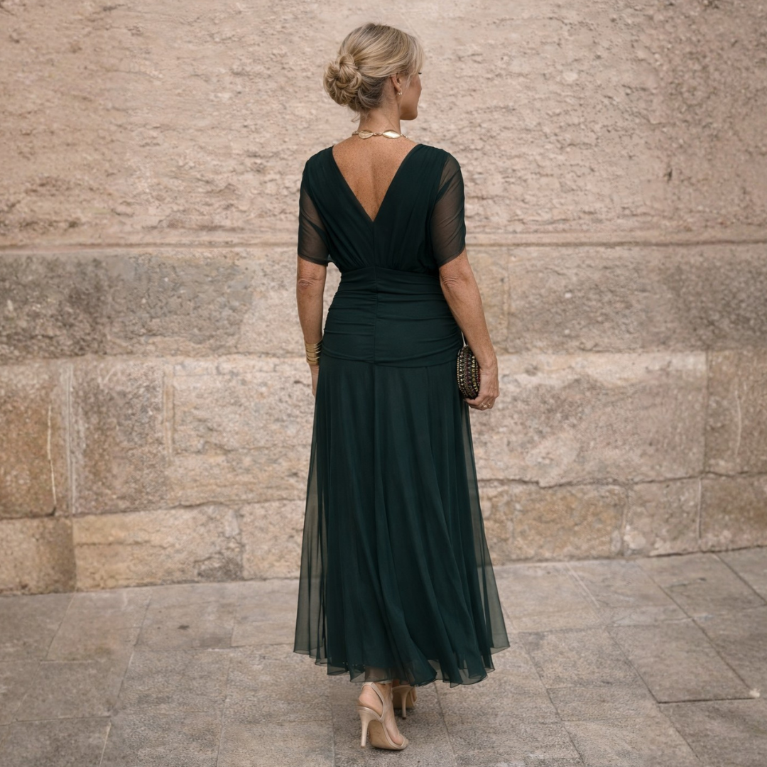 Mikaela Off Shoulder Maxi Dress