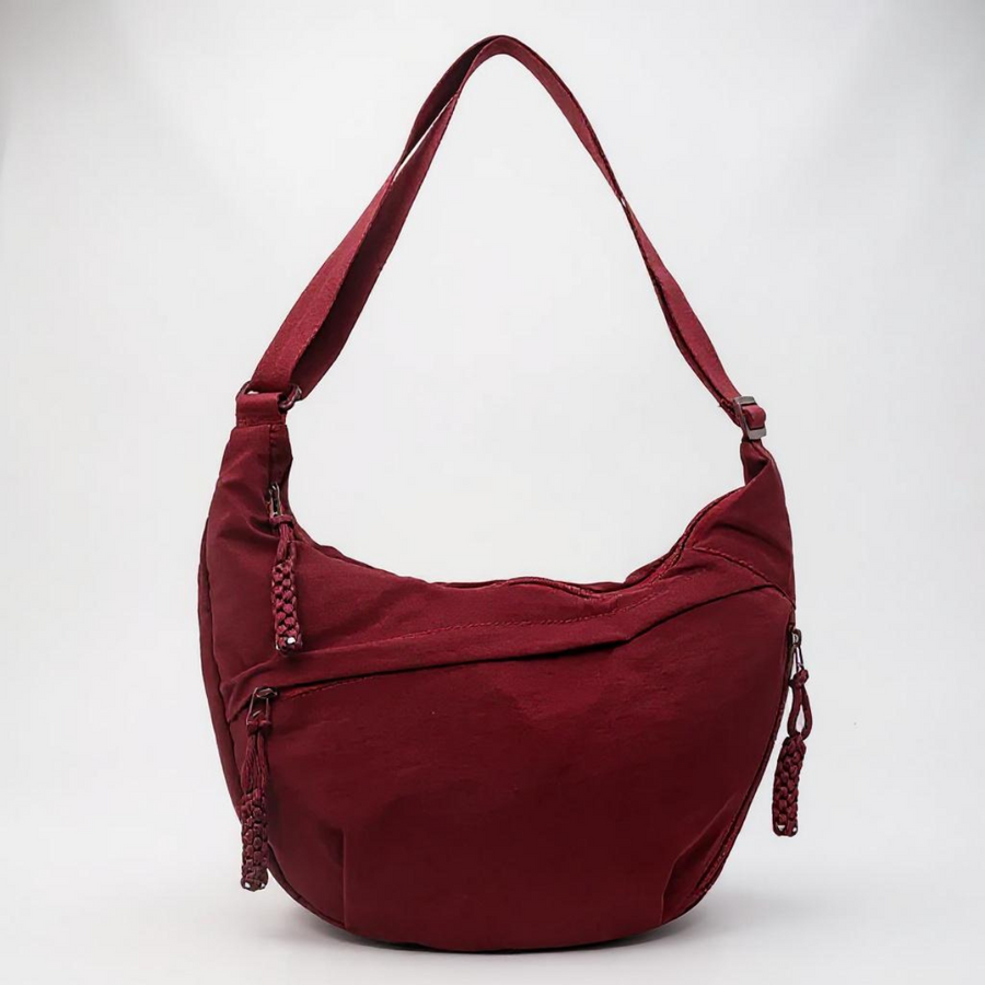 Rosa Bordeaux Shoulder Bag