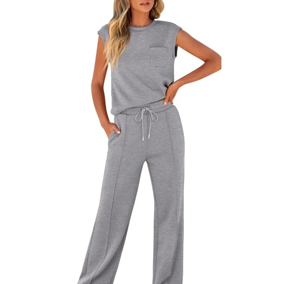 KAIYA™ – Casual Summer Lounge Co-Ord