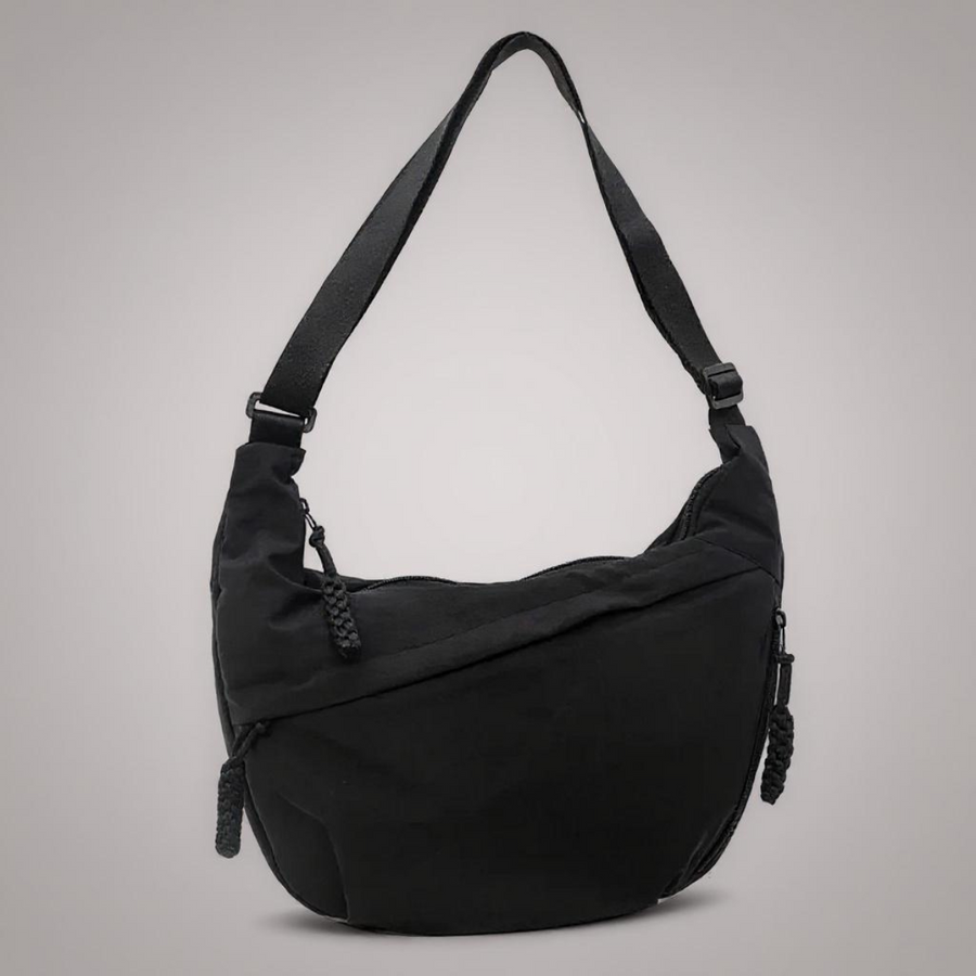 Aria Black Shoulder Bag