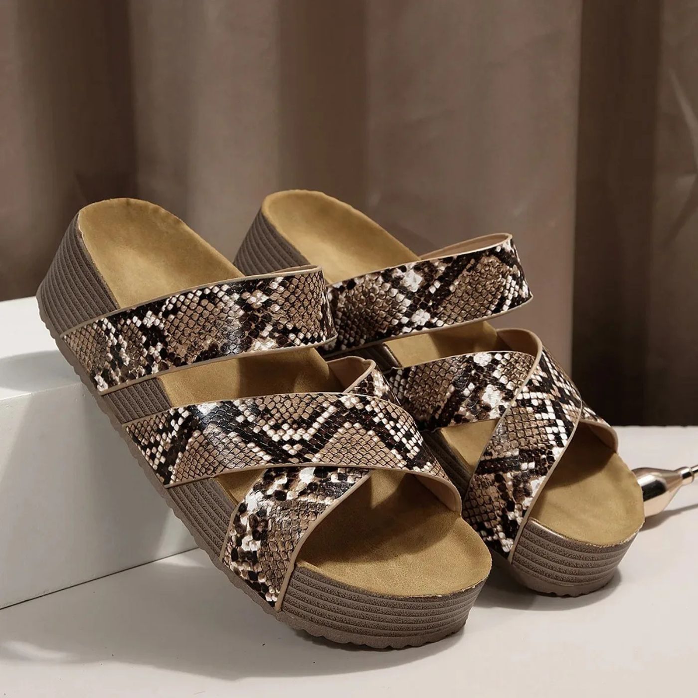 Abigail Orthopedic Strap Sandals