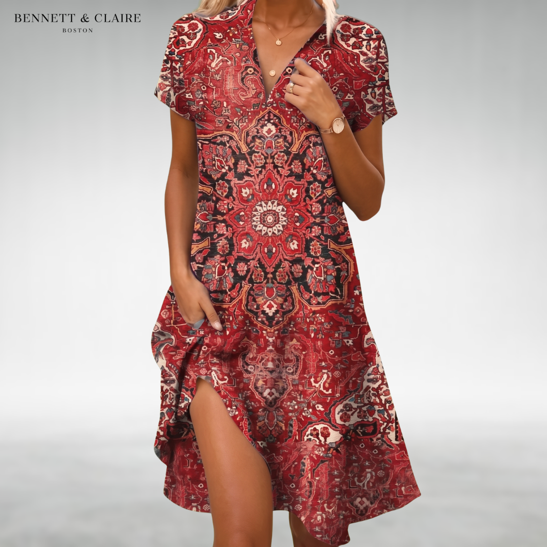 Moira Lightweight Comfort Midi Dress