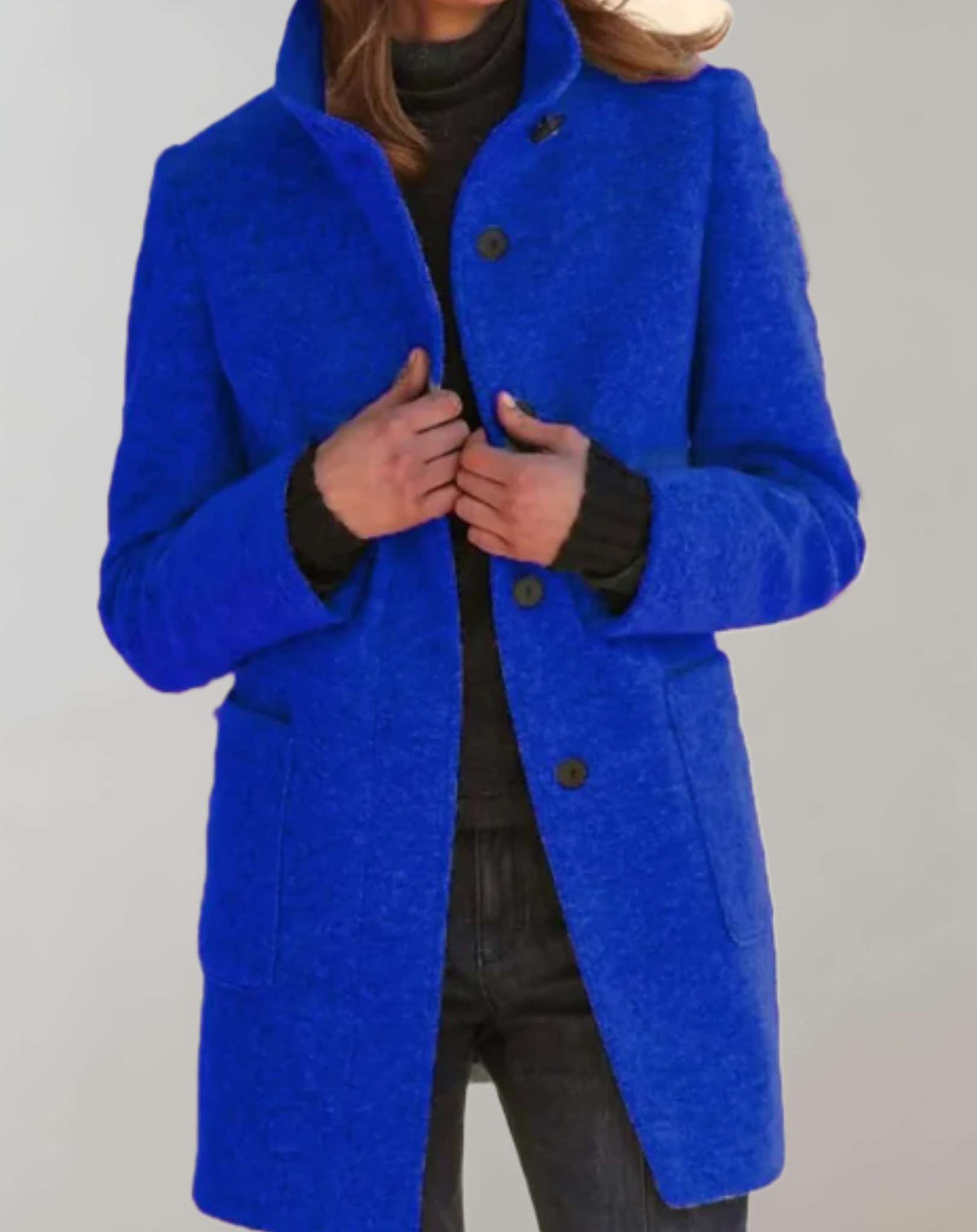 Arvey Elegant Mid-Length Wool Coat