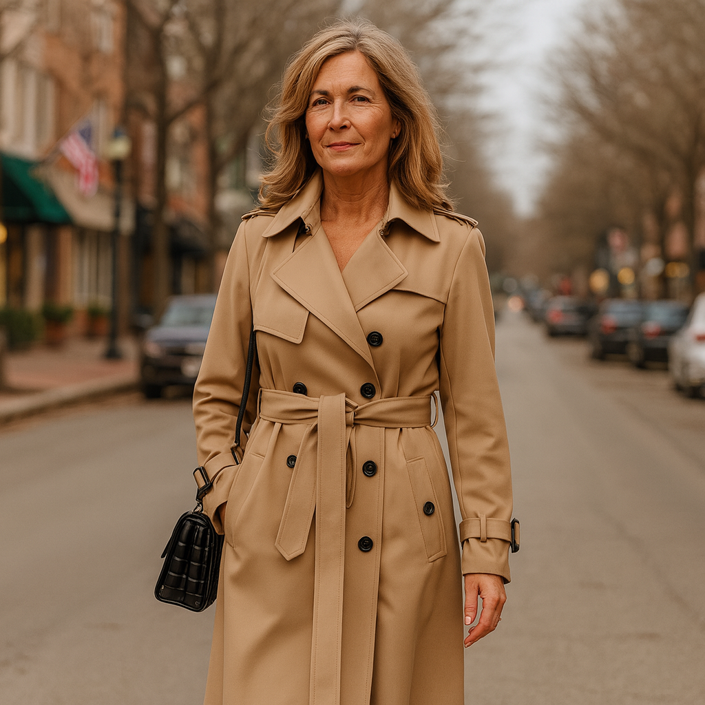 Jade Trench Coat